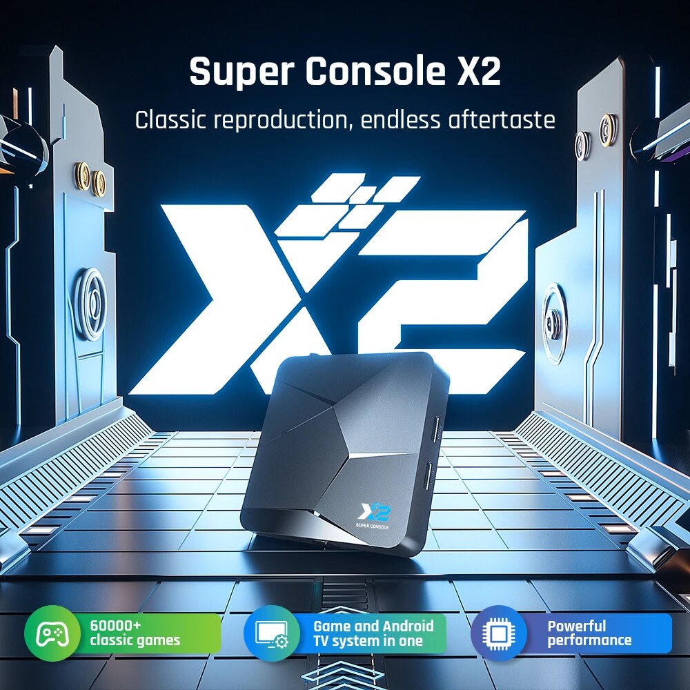 Super Console X Cube Retro Video Game Consoles With 60000 Games